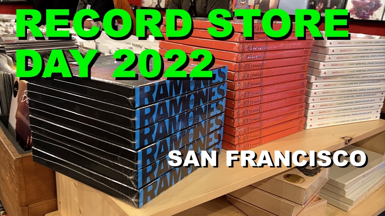 Record Store Day 2022 - RSD in San Francisco Bay Area, California