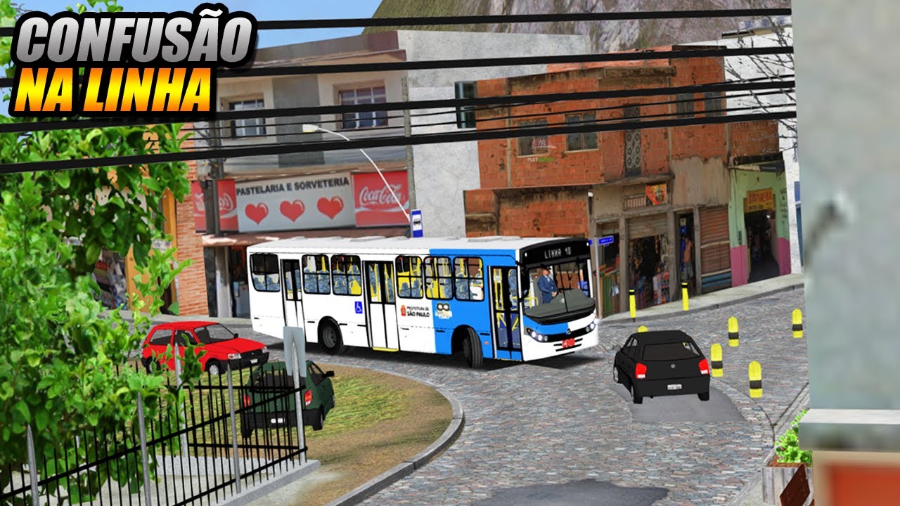 CONHECENDO MAPA CIDADE SERRANA COM MUITA CONFUSAO NA VIAGEM !!! OMSI 2 - G27
