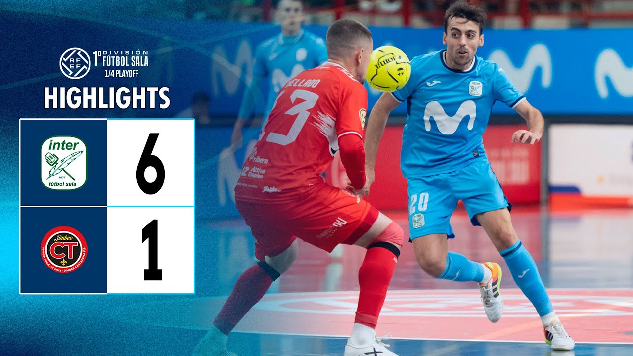 Los MEJORES MOMENTOS del 1º.1/4 del PLAY OFF ante Jimbee C. que se salda con VICTORIA interista.