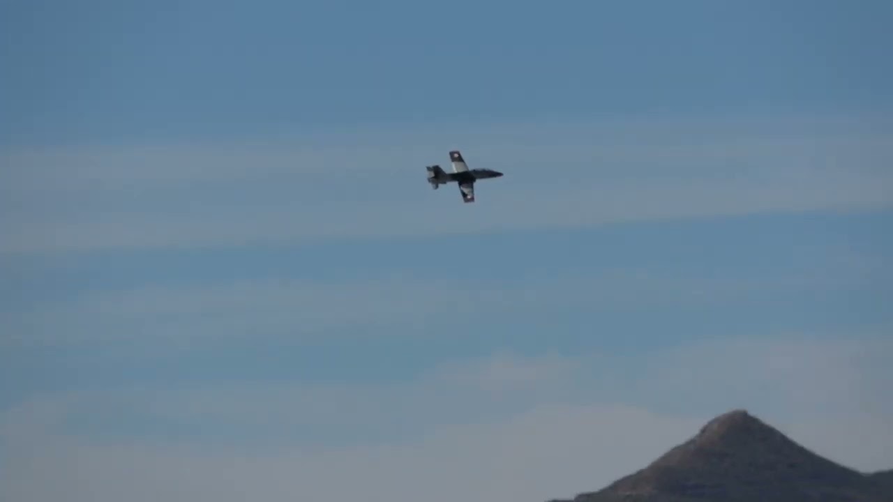 Globel Jet Club/Banana Hobby MB-339 turbine flight by Anthony Davis