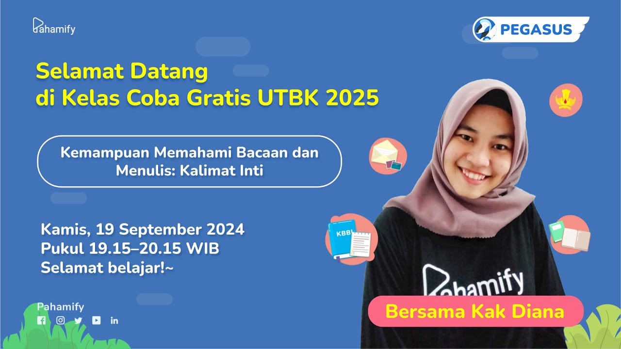 Kemampuan Memahami Bacaan dan Menulis UTBK 2025: Kalimat Inti (Materi Prioritas)