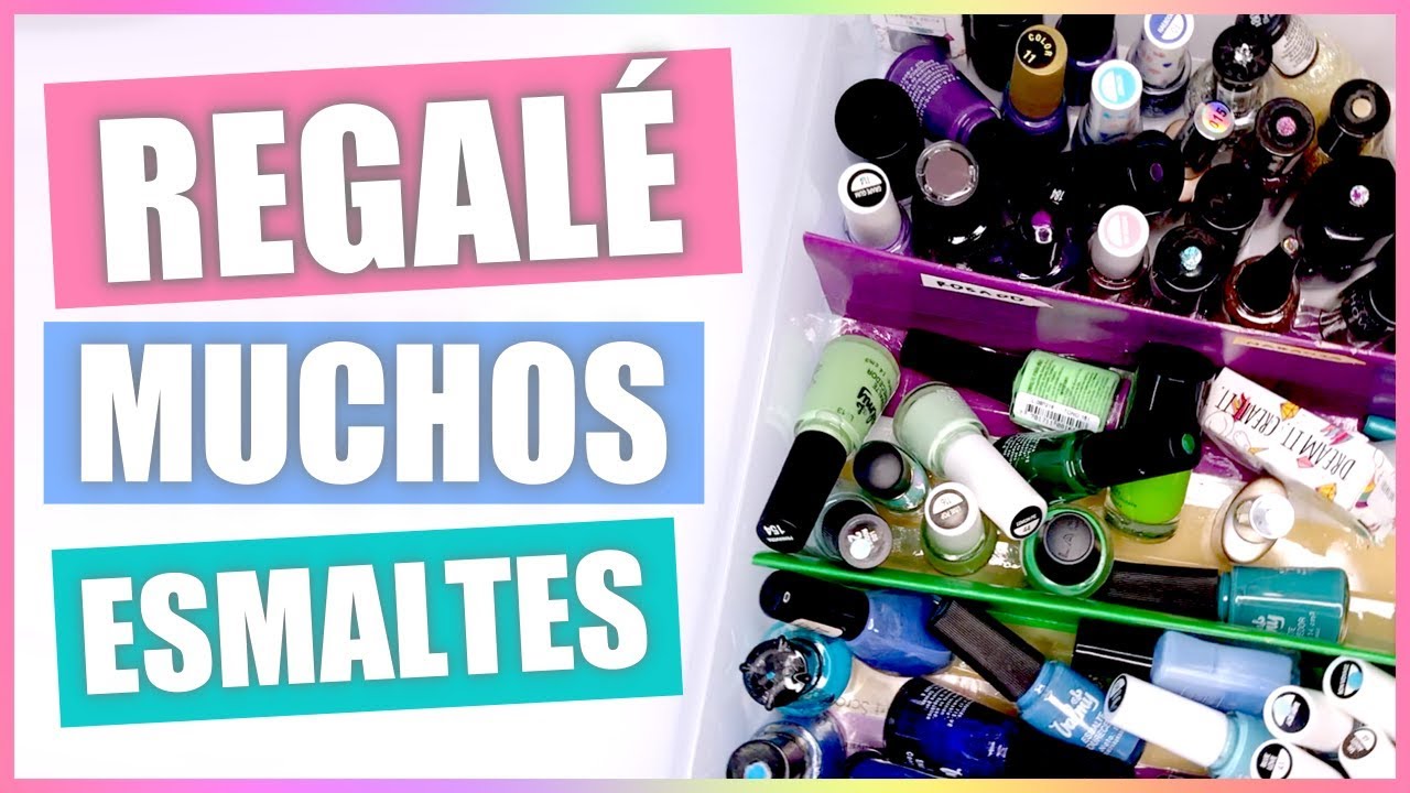 DECLUTERING mi colección de ESMALTES de UÑAS · LIMPIEZA Y DEPURACIÓN 💅🏼