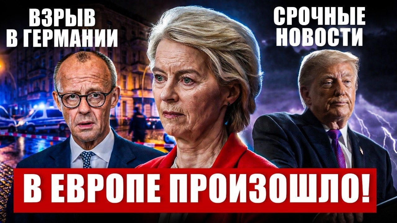 В Европе такого не ожидали. В Германии всё решено. Новости сегодня