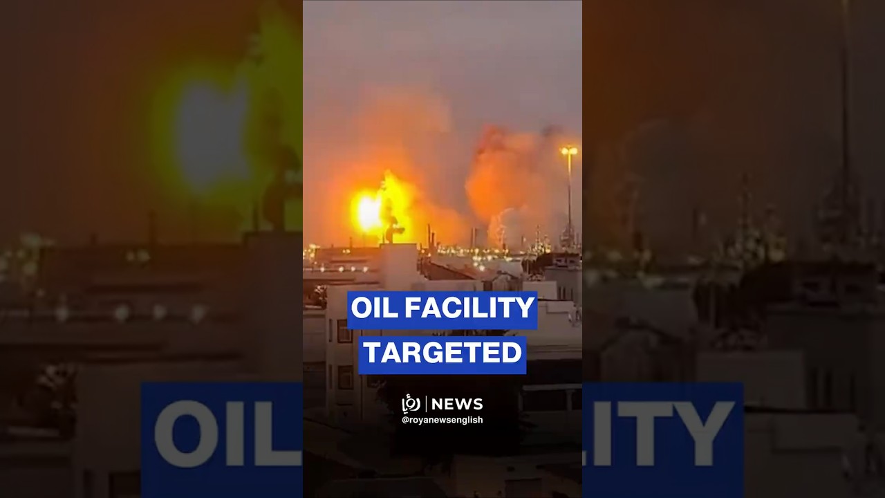 🚨 BREAKING: Iran hits oil refinery in Bahrain