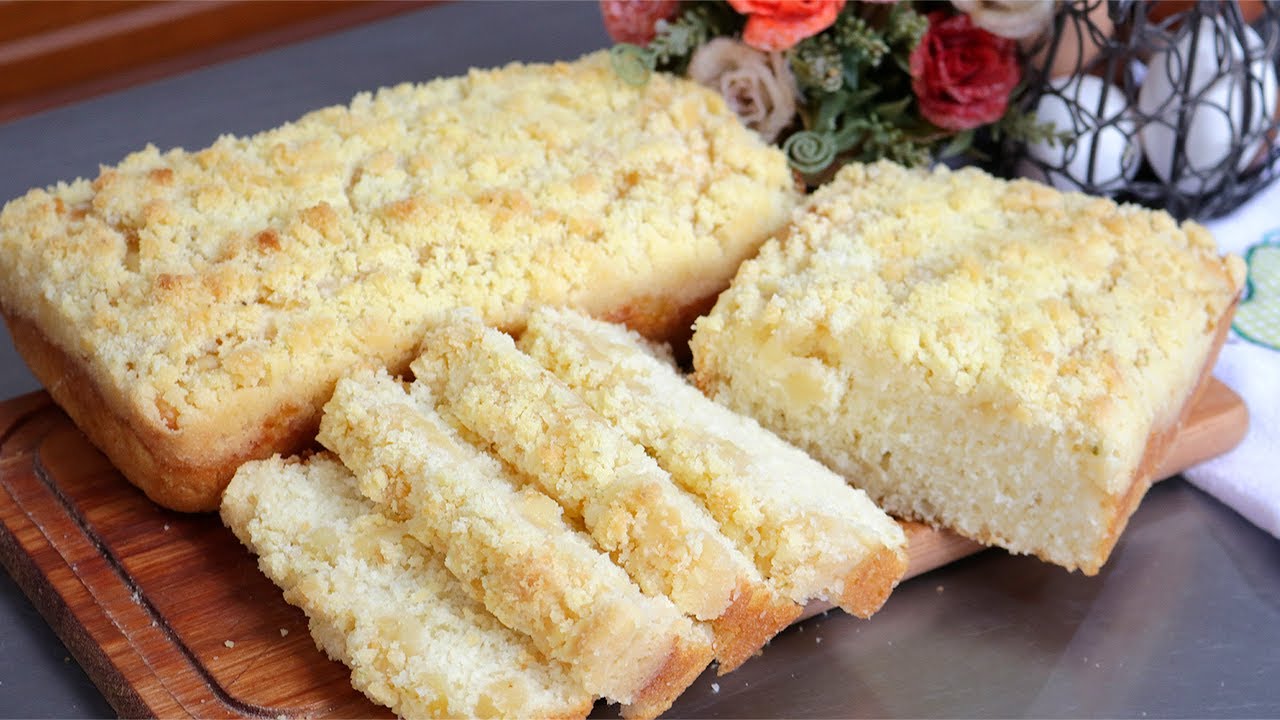 SEM SOVAR! MENOS DE 10 MINUTOS VOCÊ FAZ ESSA RECEITA DE CUCA ALEMÃ - CUCA GAÚCHA - MARIA MONTANHER
