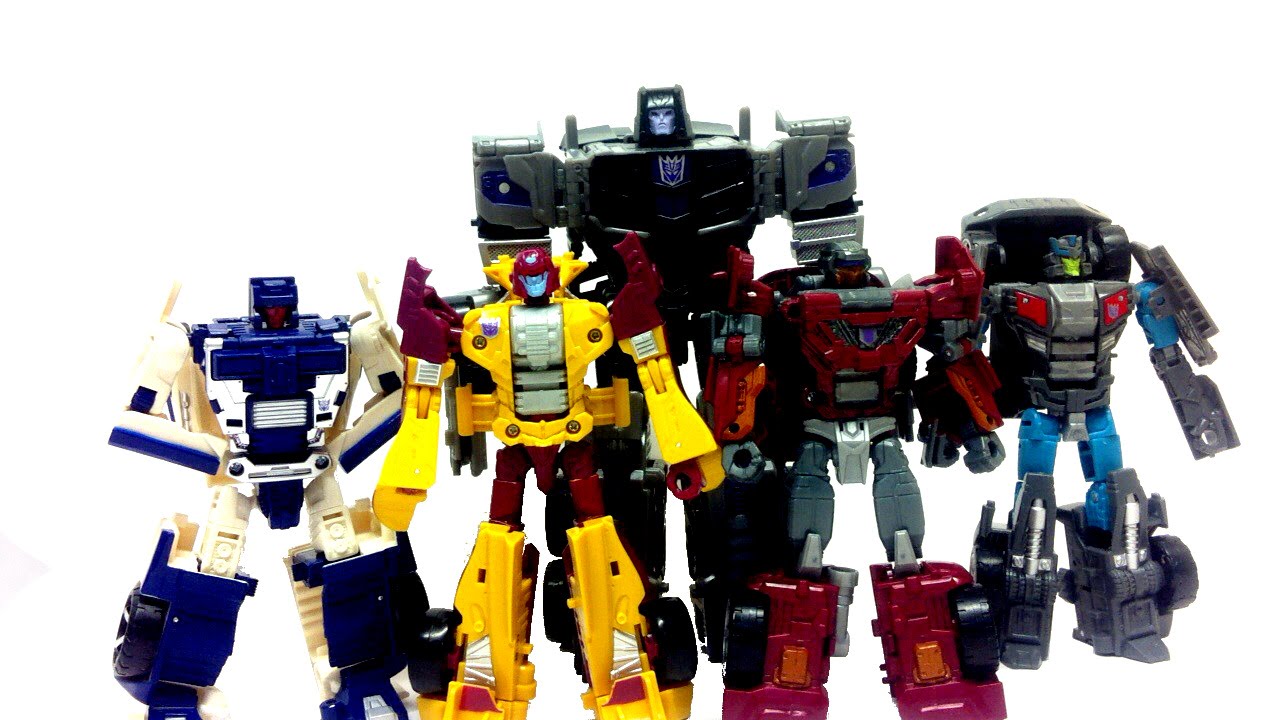Stop Motion Review 072 - Combiner Wars Stunticons and Menasor