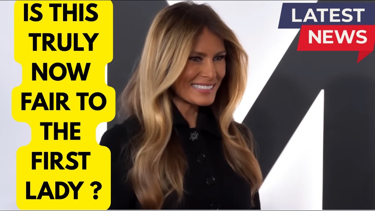 IS THIS FAIR TO THE FIRST LADY NOW ..LATEST #TRUMP #american #unitedstates 