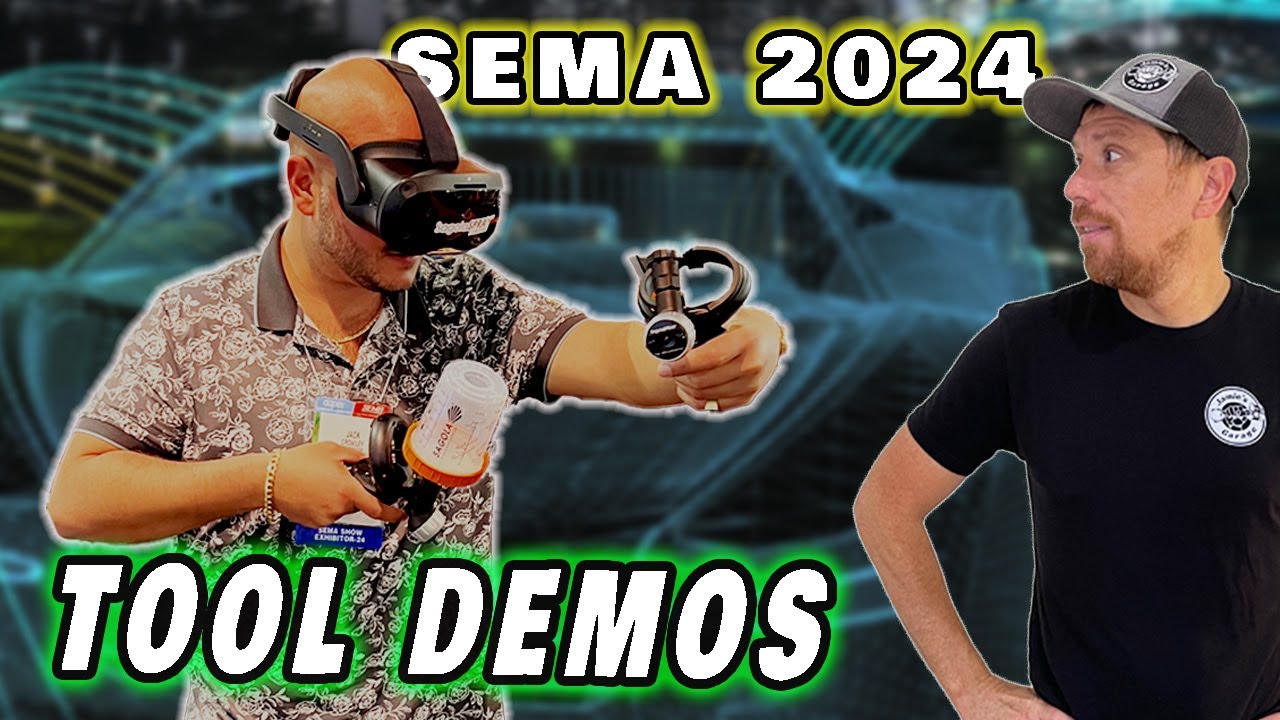 Незабываемые демонстрации инструментов на выставке SEMA 2024 в Лас-Вегасе!