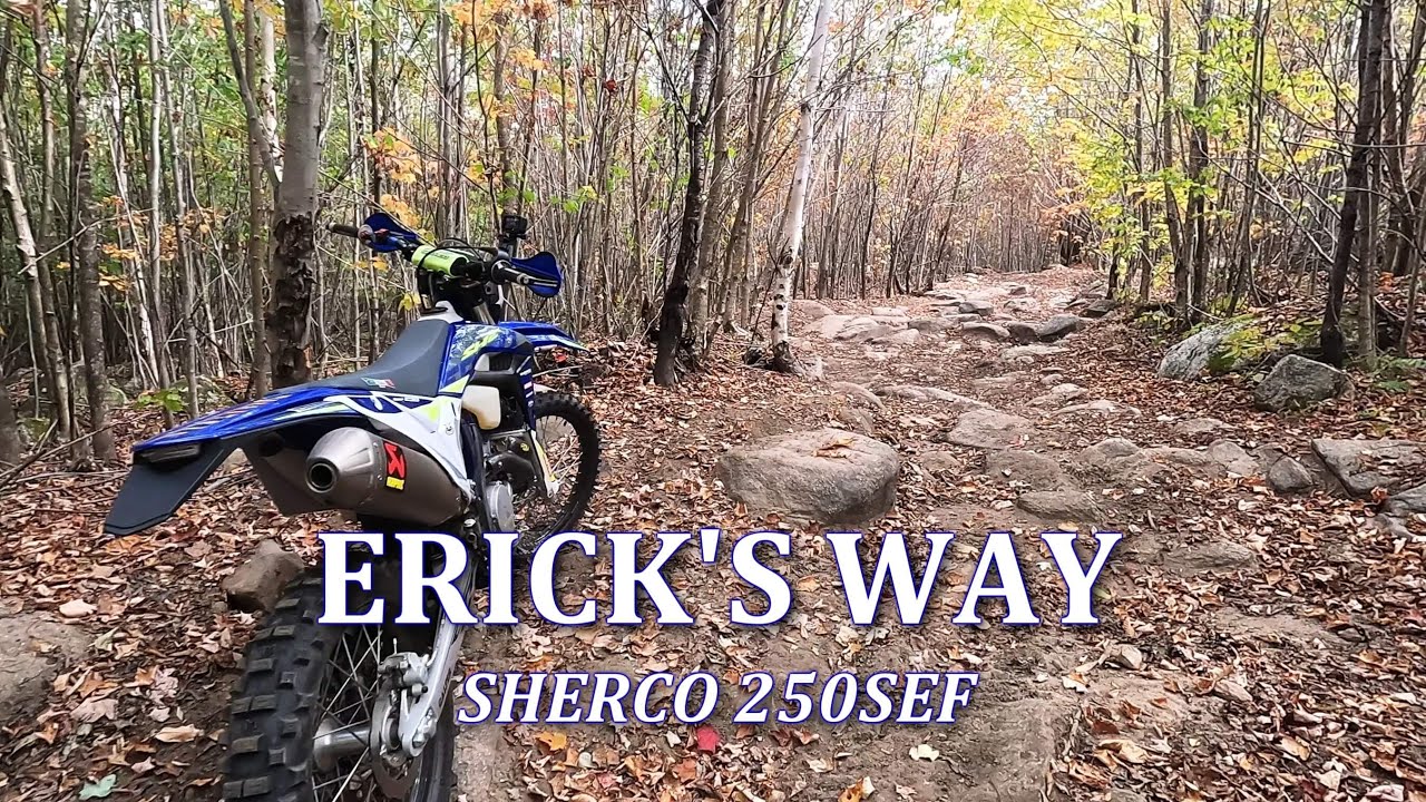 🔵🔥SHERCO 250 SEF FACTORY LIGHT ENDURO TRAIL RIDING