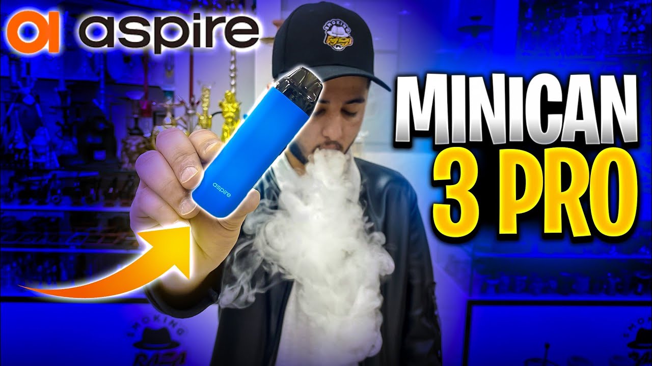Aspire Minican 3 Pro Pod Kit Unboxing | Aspire Minican Kits Specifications And Settings | Malix9t6