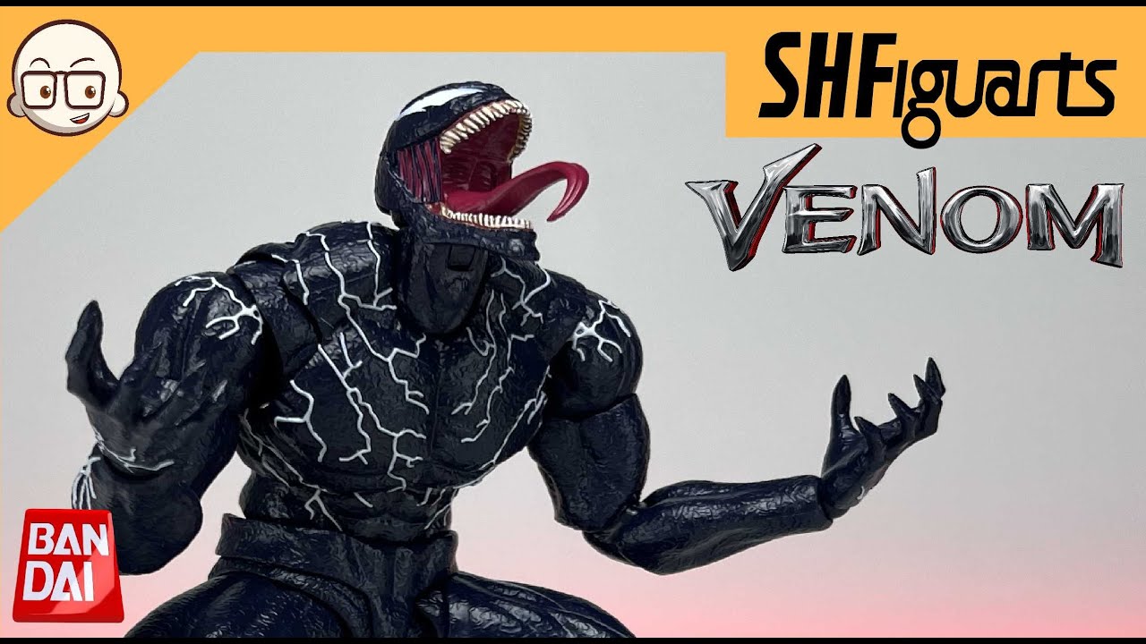 REVIEW - VENOM - LET THERE BE CARNAGE - S.H. Figuarts Bandai - Ficou Azul??!!