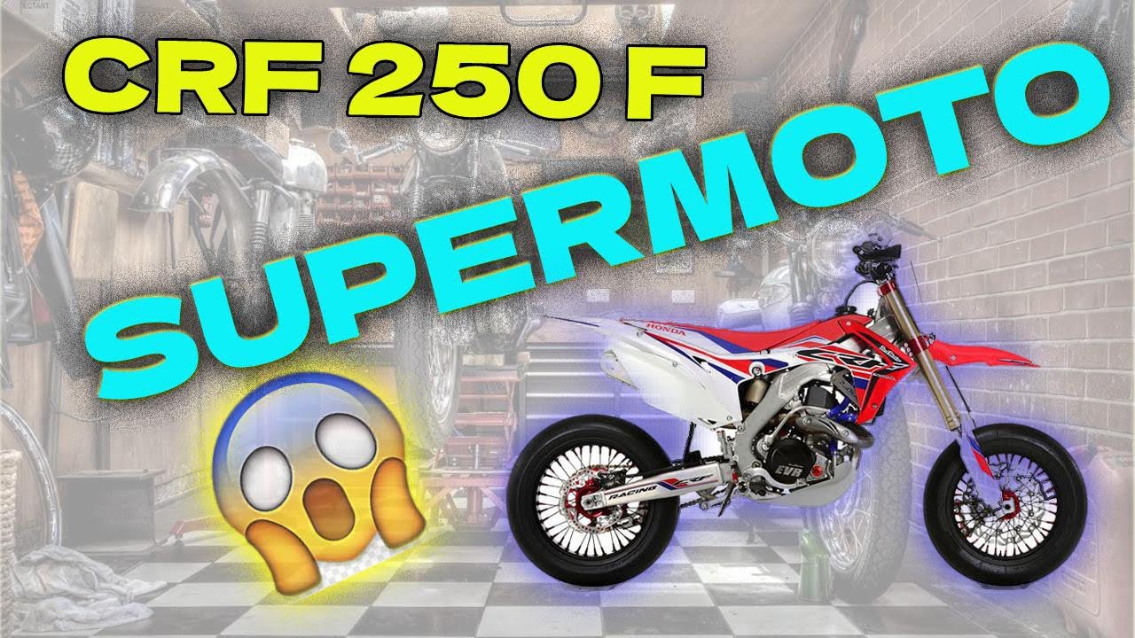 CRF 250F // MODIFICACIÓN SUPERMOTARD PASÓ A PASO  RINES DE DUKE 250