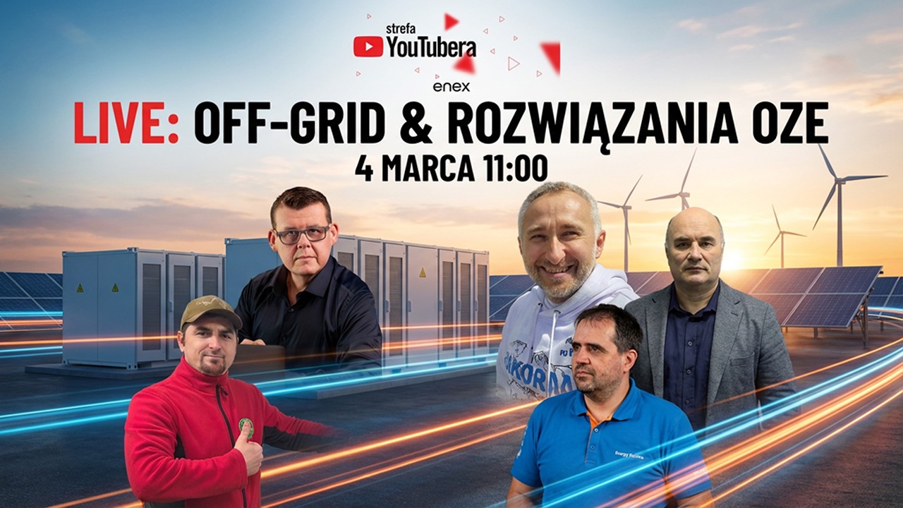 LIVE Targi ENEX... Niezależność ENERGETYCZNA ⛔ 5 marca 2026 LIVE - 11:00 ⛔POMPA CIEPŁA i PV