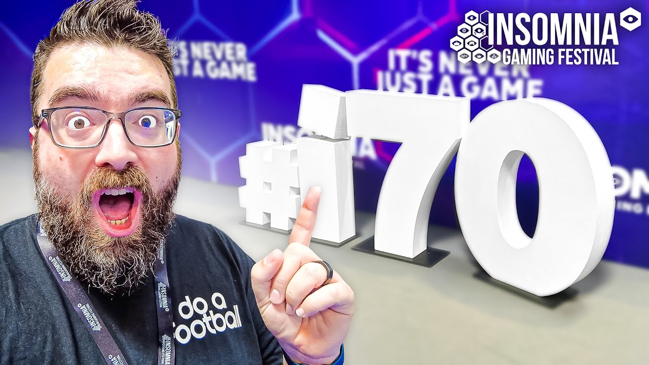 i70 Insomnia Gaming Festival: Vlog from the Biggest Gaming Event in the UK