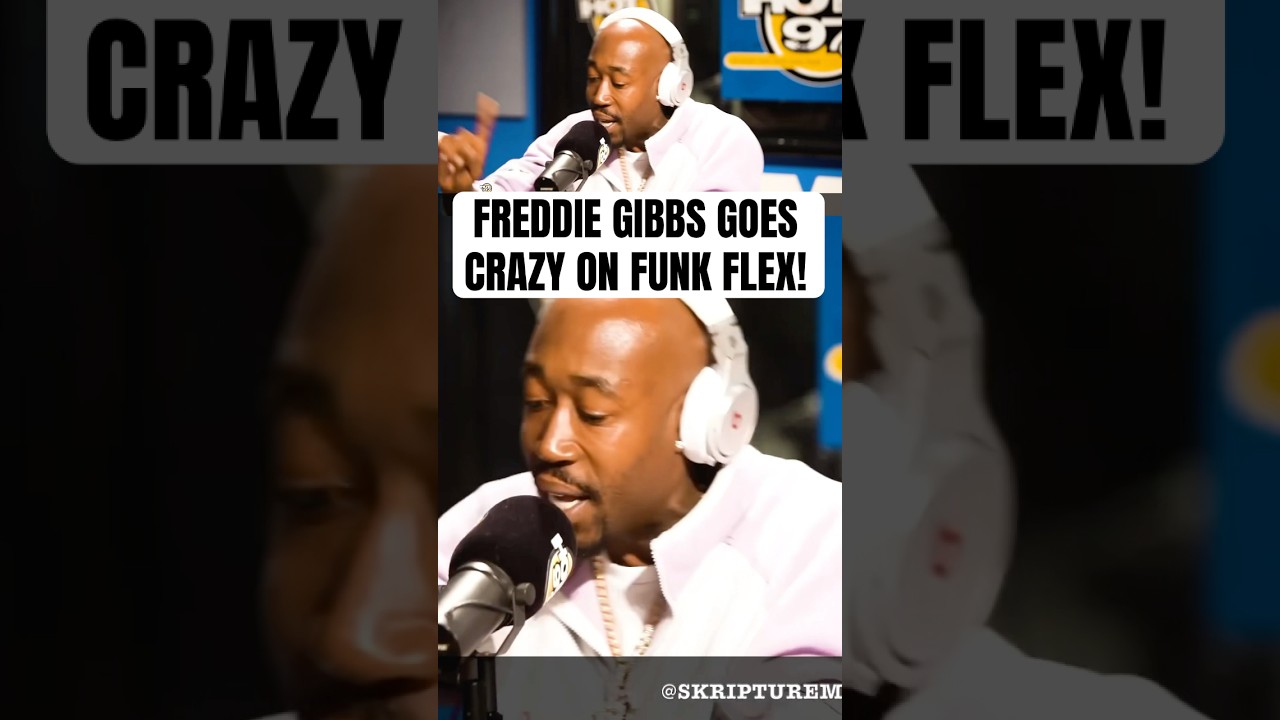 FREDDIE GIBBS Goes CRAZY On FUNK FLEX! (REMIX)