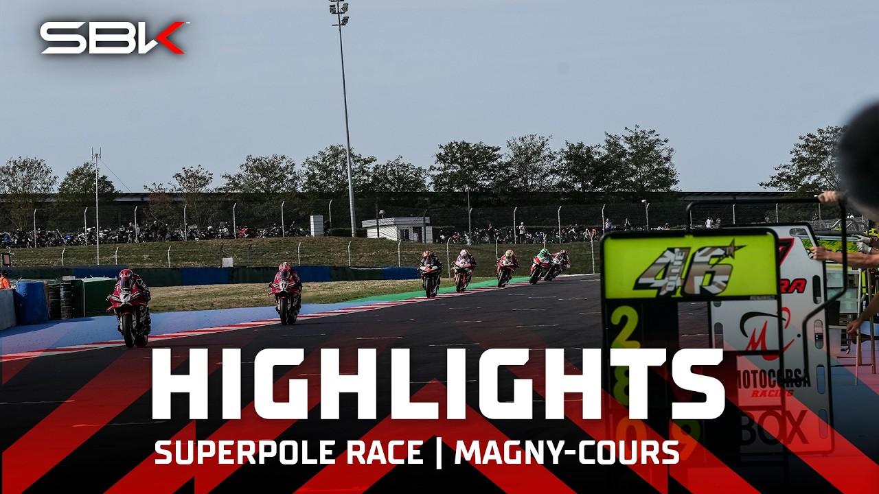ПОЛНЫЕ МОМЕНТЫ: Гонка Superpole в Маньи-Кур 🍿 | 2026 #FrenchWorldSBK 🇫🇷