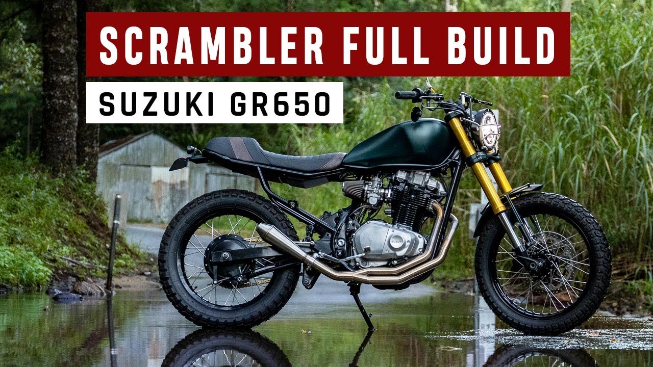 1983 Suzuki GR650 Tempter Scrambler Build and Test Ride | Purpose Built Moto