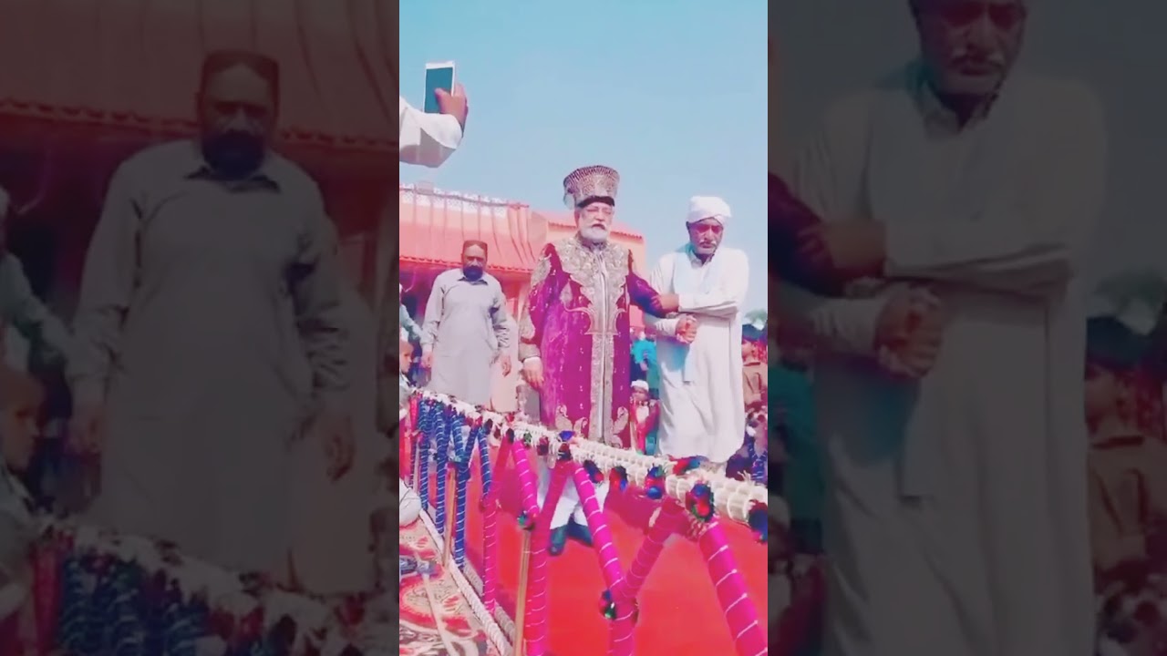 pir pagara in sindh|Peer Pagaro's visit to Sindh|پیر پاگارو کا دورہ سندھ|#viralshort #shorts