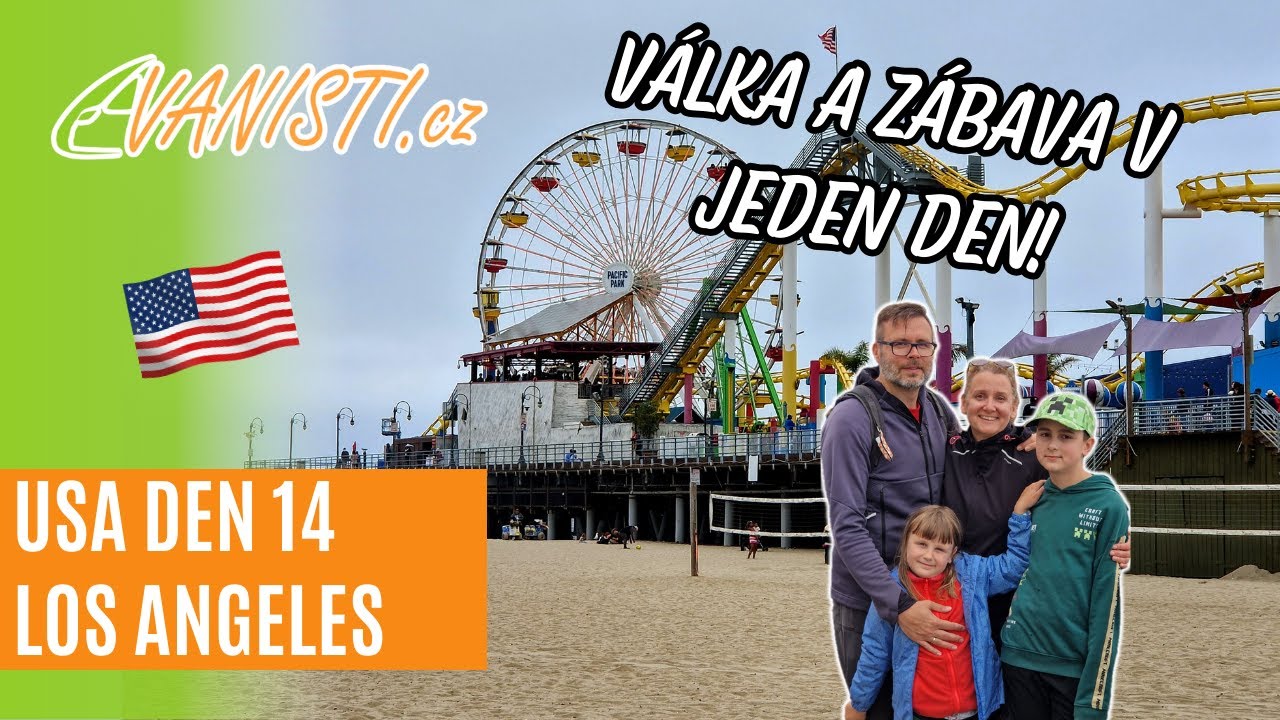 Den 14 - Los Angeles - Národní parky USA obytným autem