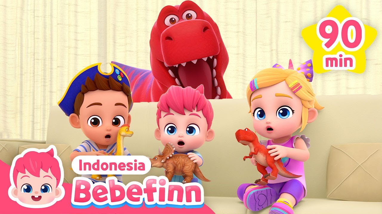 Lagu T-Rex dan lain-lain | Kumpulan Lagu Anak 90 menit | Bahasa Indonesia