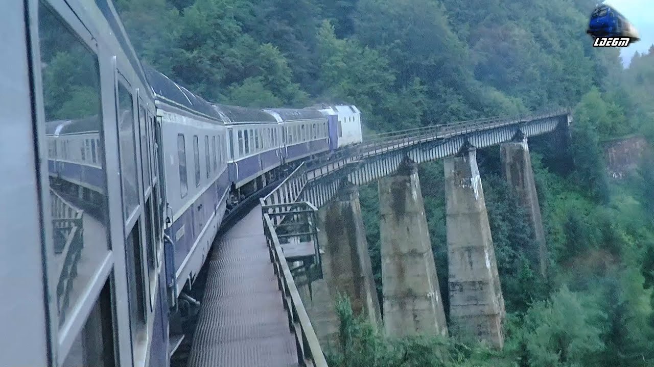 Călătorie Vișeu de Jos-Iza-Săcel-Romuli-Telciu Train Ride @R4136 Sighetu Marmației-Dej Călători