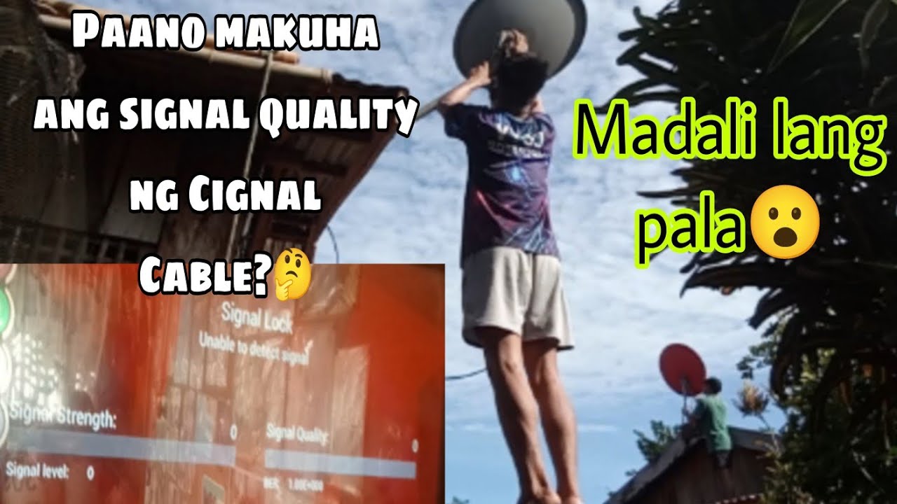 Cignal Cable Actual Troubleshooting and Reinstall👌