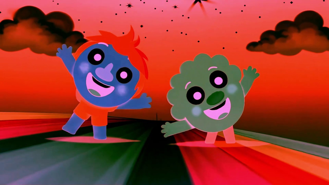 Noodle and Pals Rainbow Slide Intro Logo Sponsored by Klasky Csupo 2001 Effects