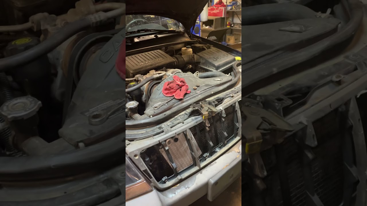 Капот не открывается, ремонт Jeep Grand Cherokee