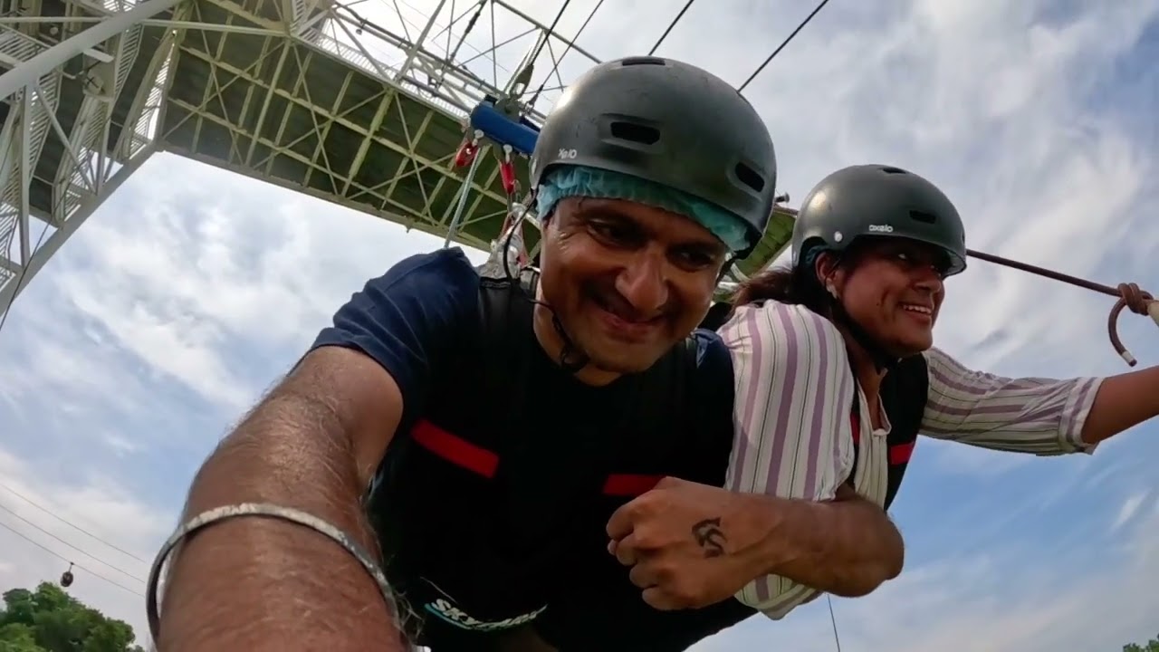 GIANT SWING SINGAPORE | 120KM SPEED | AJ HACKETT SIGAPORE GIANT SWING