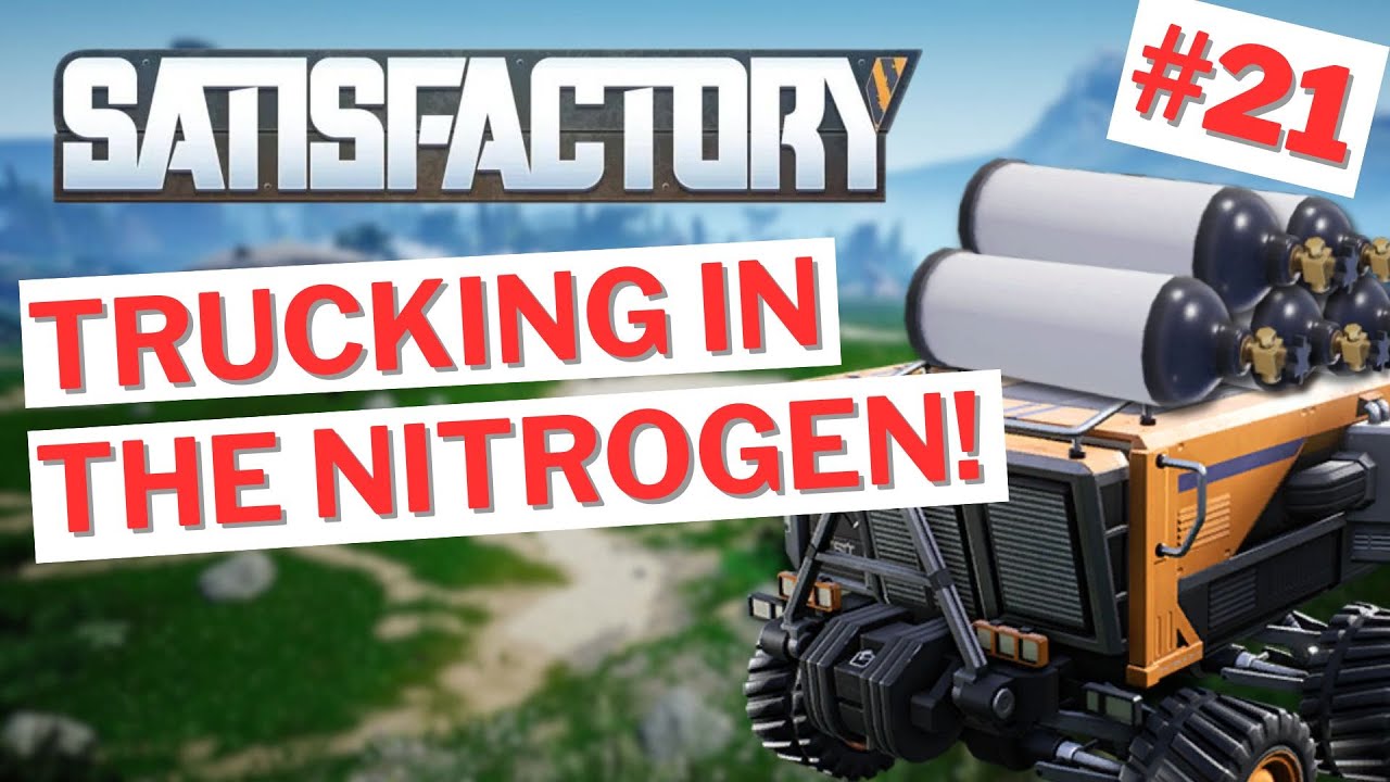 Изготовление модульных каркасов на мегафабрике! [Satisfactory 1.0, эпизод 21]