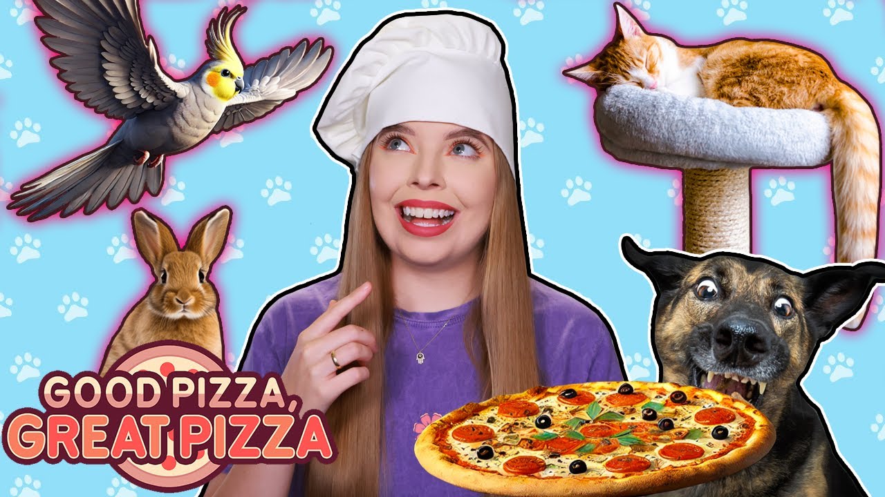 PIZZERIA PRZYJAZNA ZWIERZĘTOM 🍕🐶🐱🦜Good Pizza Great Pizza #28