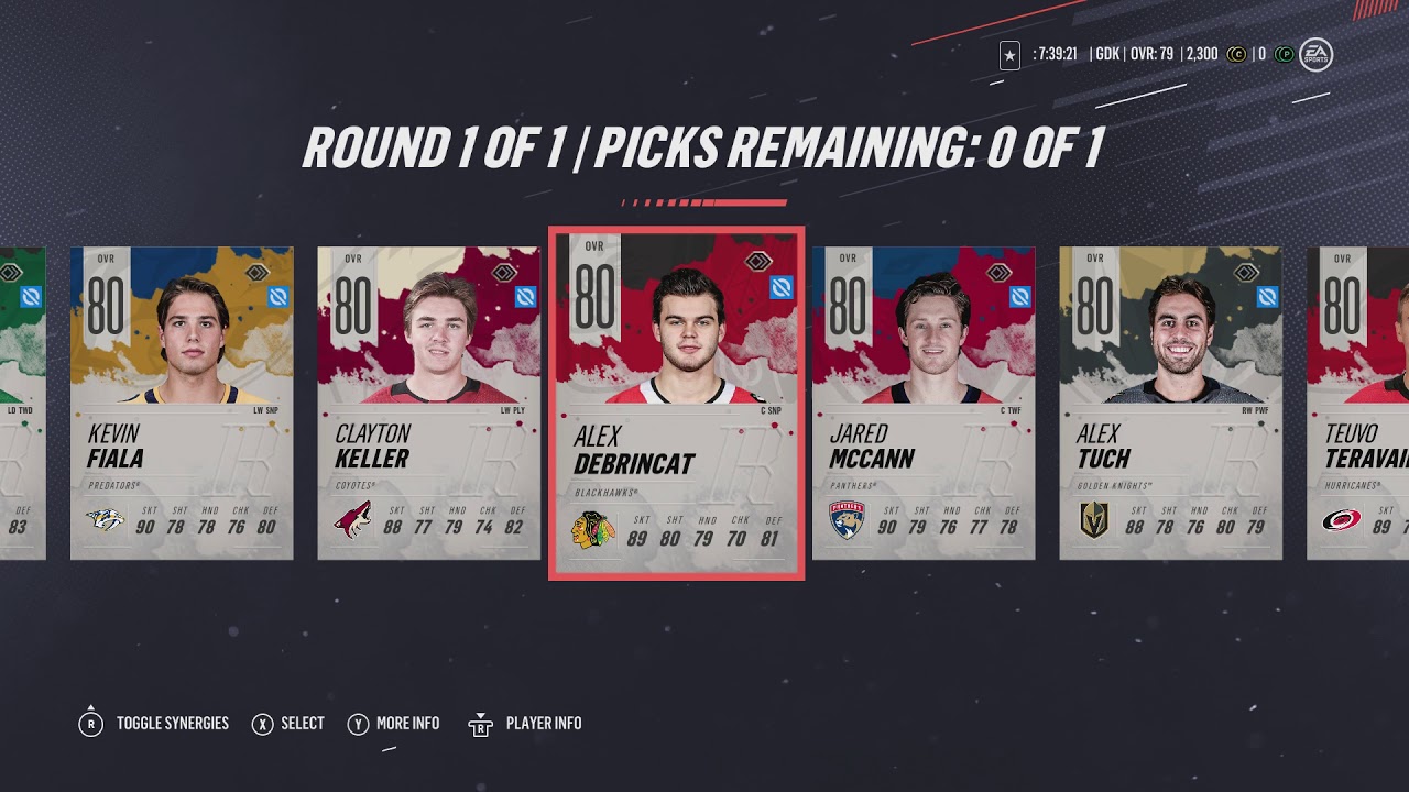 NHL 19 Hut - Pack Opening