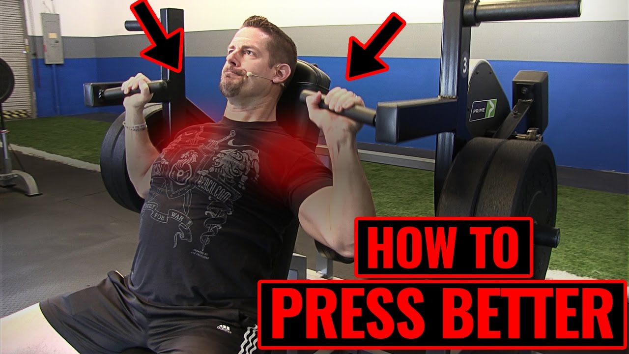 Shoulder Press with Plate Loaded Equipment - Tutorial