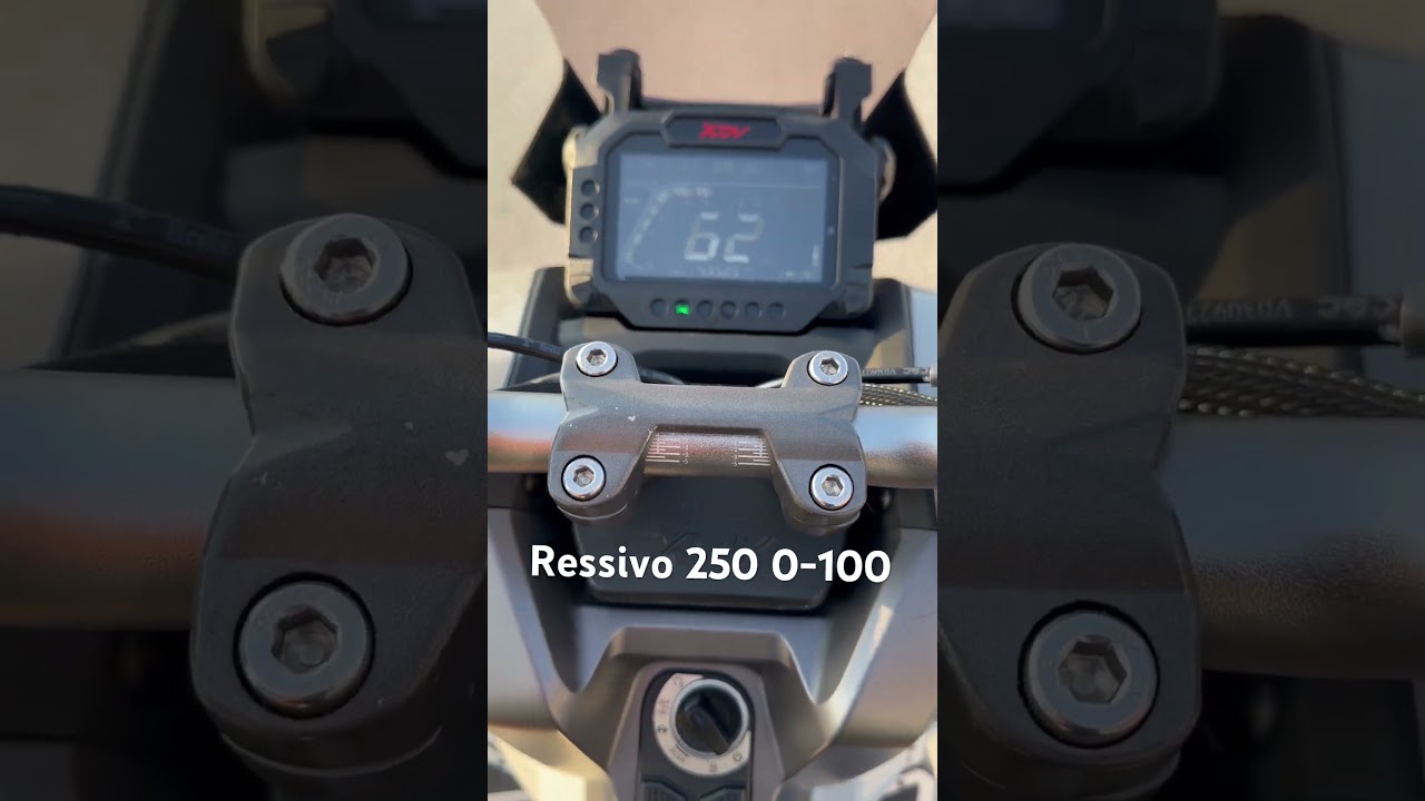 Mondial ressivo 250 0-100 #topspeed #0100