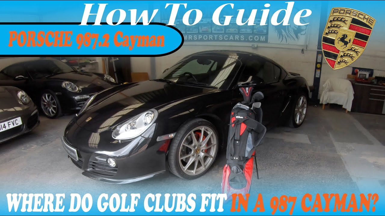 Как установить клюшки для гольфа на Porsche 987-й серии (поколение 1 или 2) Cayman — руководство ...