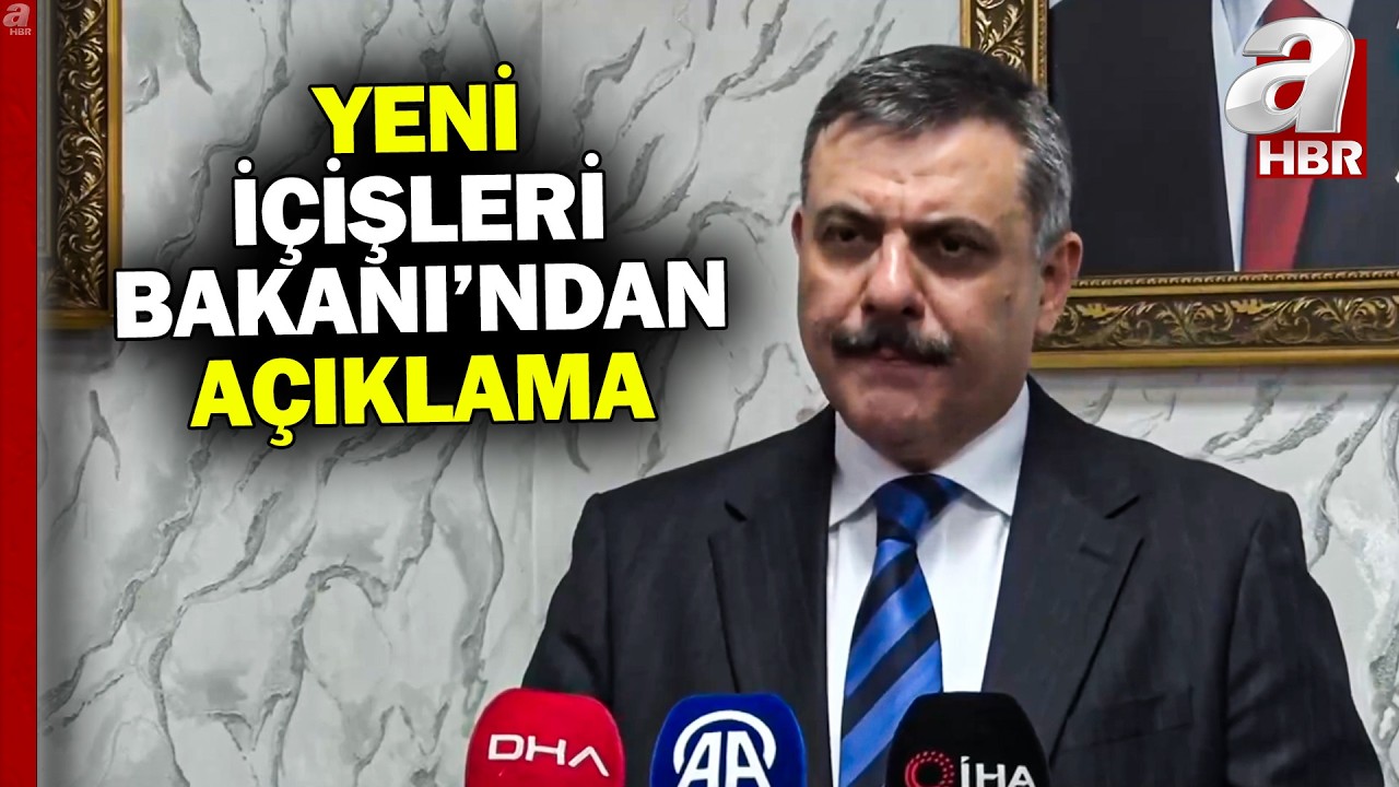Yeni İçişleri Bakanı Mustafa Çiftçi'den Erzurum'da açıklamalar | A Haber