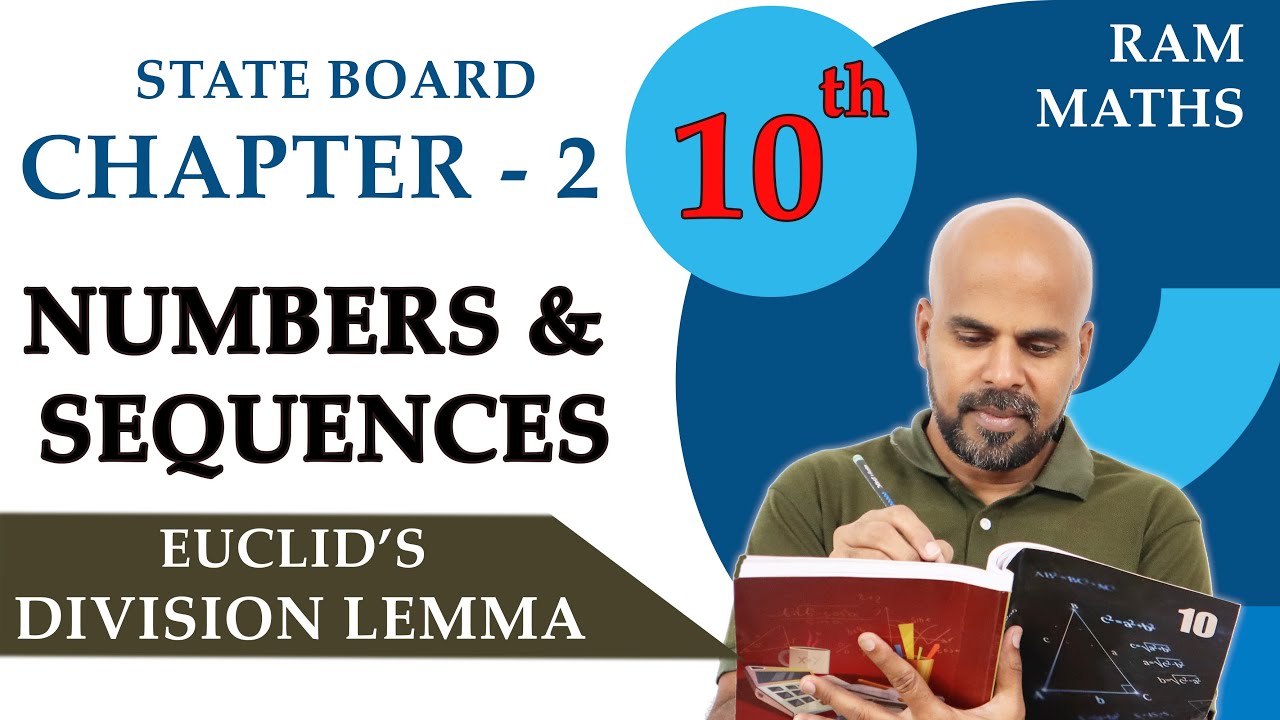 10th | EUCLID'S DIVISION LEMMA | EX.2.1 | NUMBERS & SEQUENCES | CHAPTER 2 | STATE BOARD | RAM MATHS