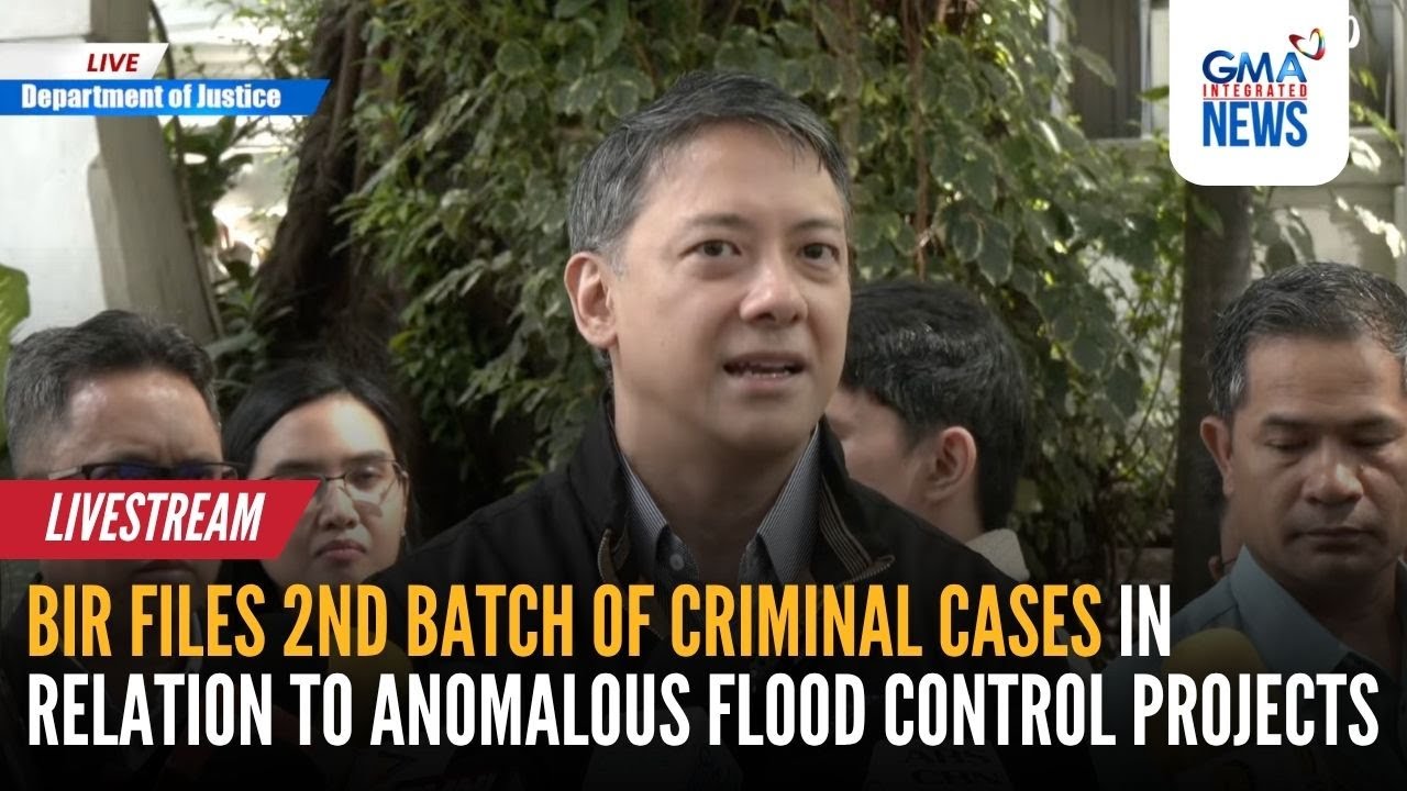 LIVE - BIR files 2nd batch of criminal cases in relation to... - Replay | GMA Integrated News