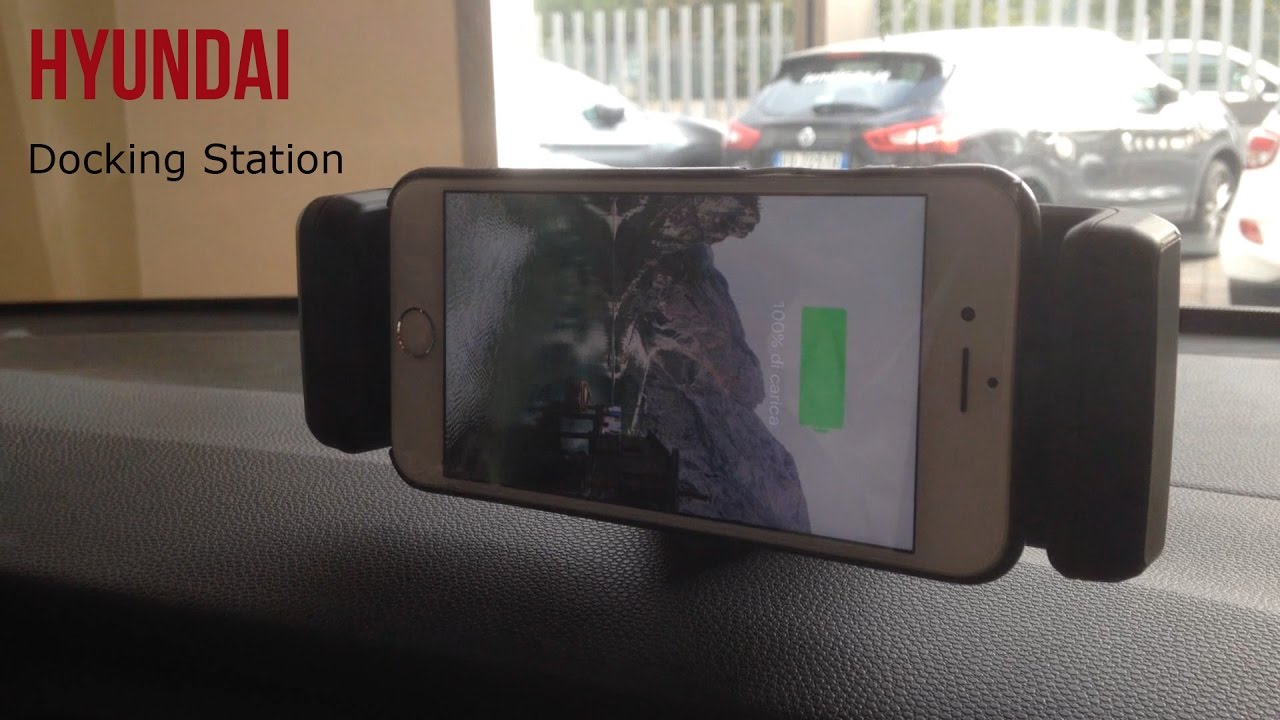 Hyundai - Install Docking Station For Smartphone