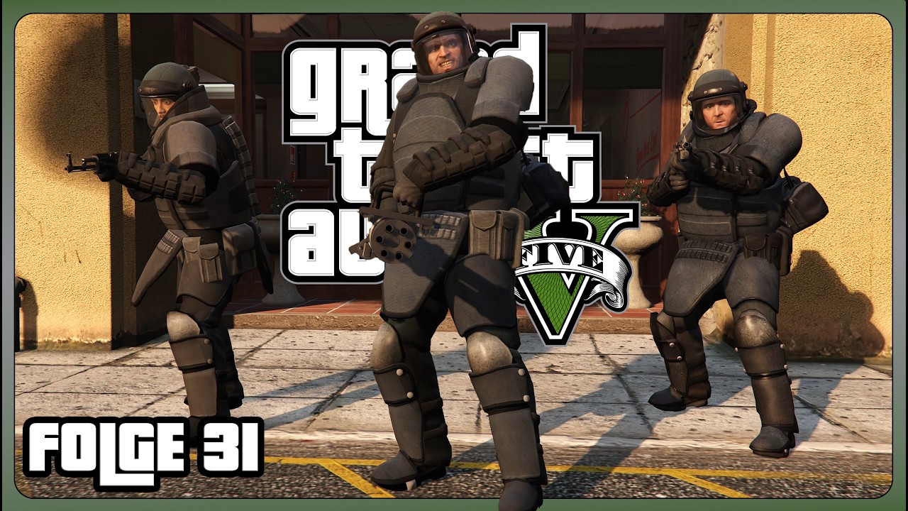 Grand Theft Auto V 👮 31: Wir stürmen die Bank 👮