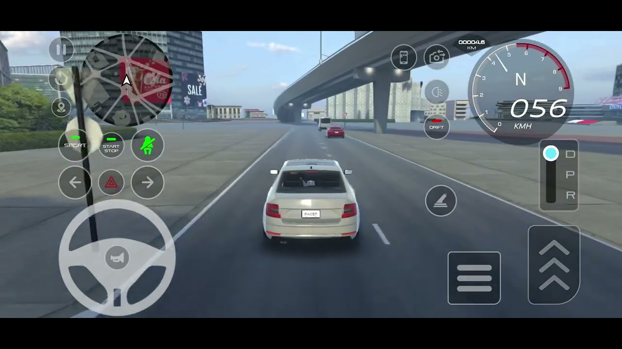 New car for driving — Skoda Octavia || car driving game || automotive game