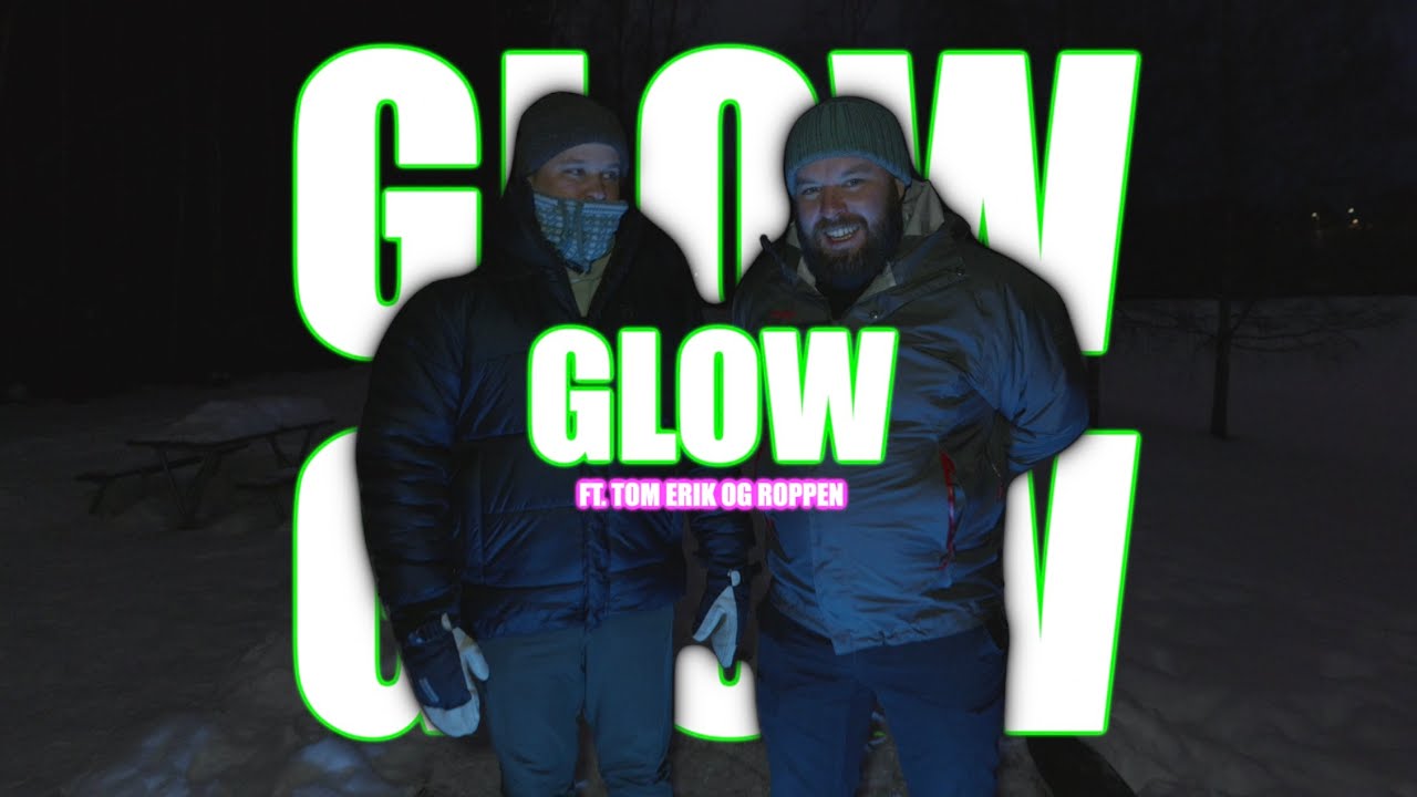 Henrik Roppen og Tom Erik tester GLOW DISKGOLF🔥✨🥏