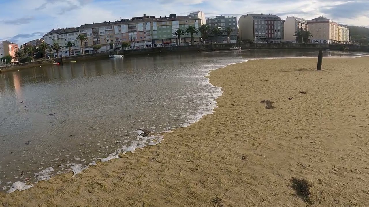 SUBIENDO LA MAREA RIA DE SAN CIBRAO CERVO LUGO SEPTIEMBRE 2023