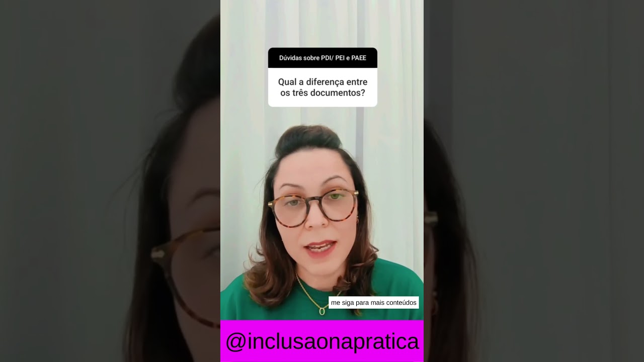 PDI/PEI E PAEE, QUAL A DIFEREN&Ccedil;A ENTRE OS 3? | ANA PAULA PATENTE