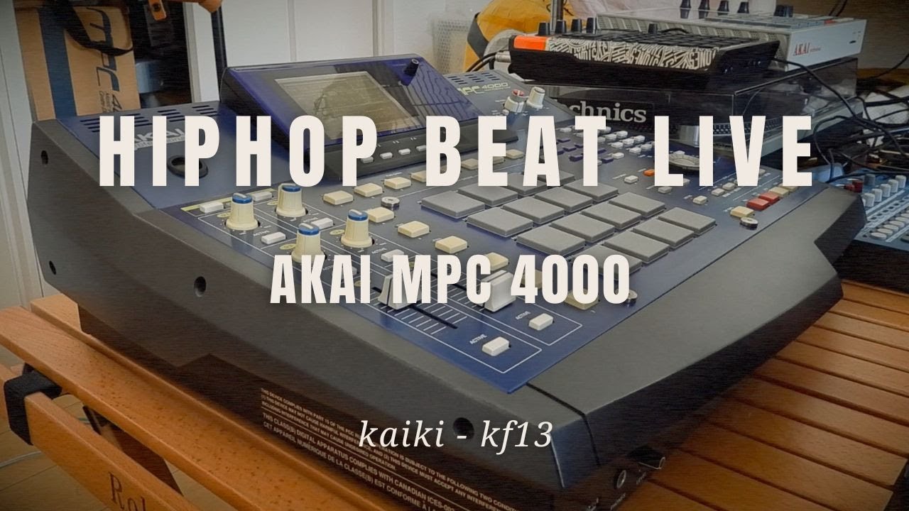 Live Beat Performance | AKAI MPC4000 Boom Bap Jam 