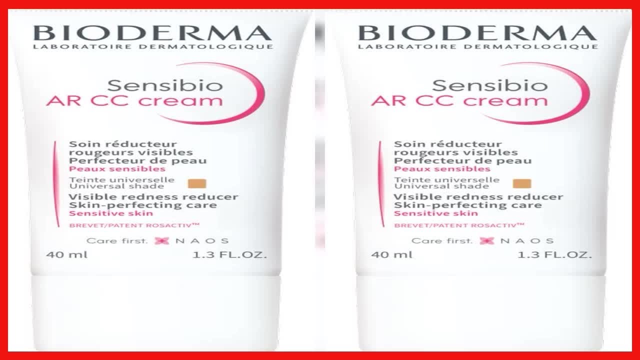 Great product -  Bioderma - Sensibio - AR CC Cream - Cr&egrave;me Visage Anti Rougeurs - Apaisant et Hydrat