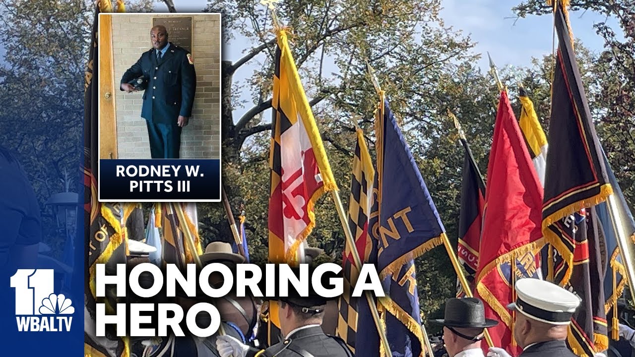 Thousands attend service to remember fallen firefighter Rodney W. Pitts III