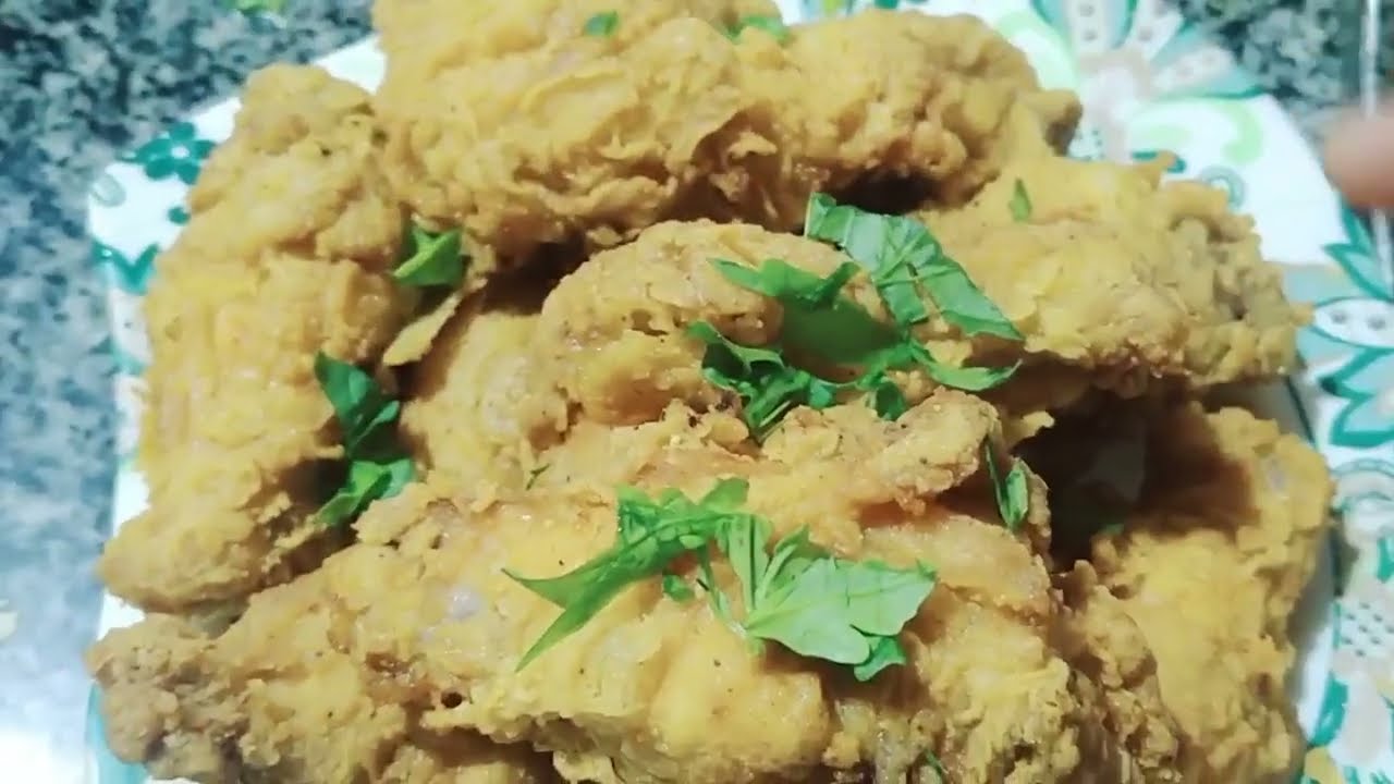 طريقه عمل اجنحه الدجاج 👍😋