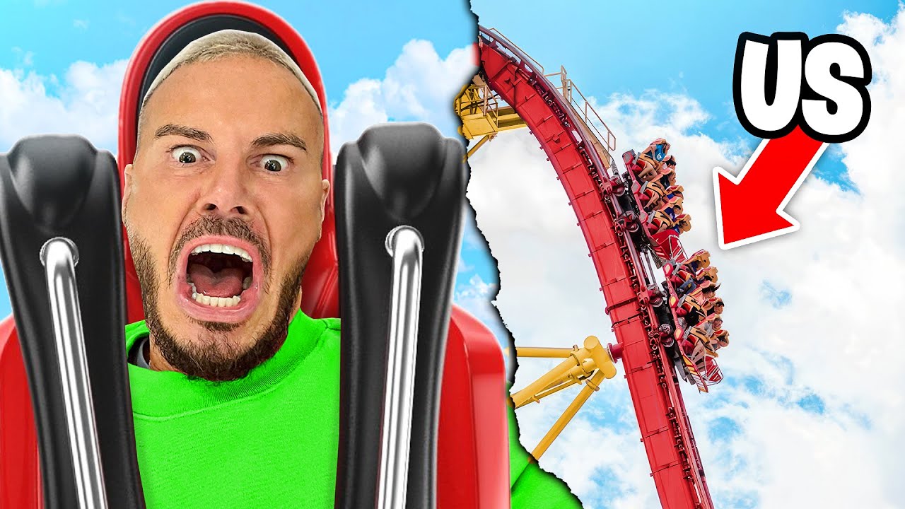 WE GOT STUCK ON A SCARY ROLLERCOASTER AT UNIVERSAL STUDIOS