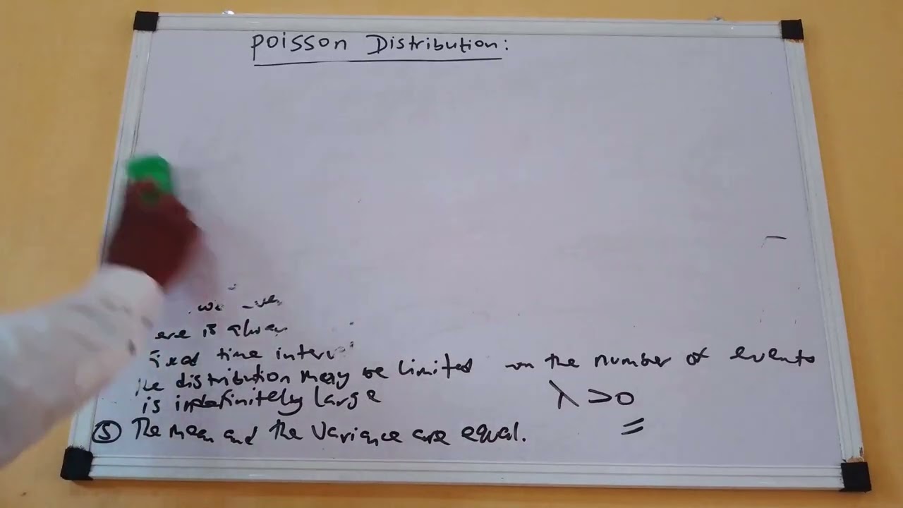 POISSON DISTRIBUTION |  PROBABILITY DISTRIBUTION 